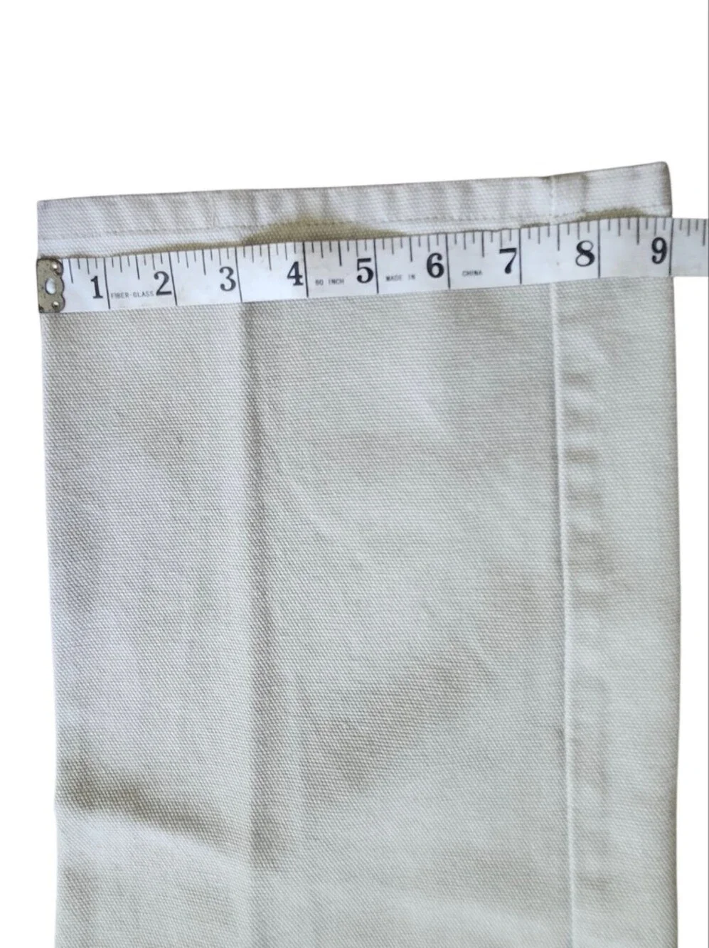 Orvis Vintage Beige Sporting Traditions Heavy Cotton Canvas Chinos. Sz. 36